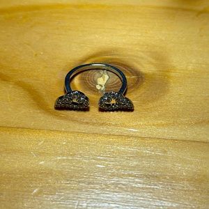 925 silver ring with wings